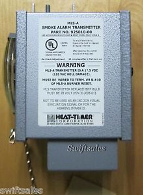 Heat-Timer 925010-00 MLS-A Smoke Alarm System Transmitter - NEW