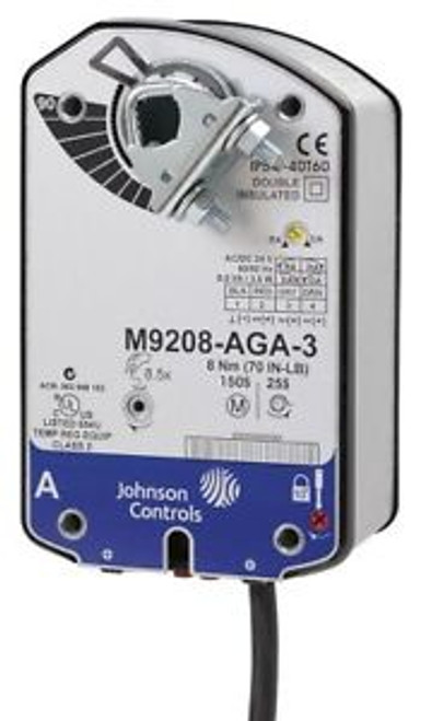 Johnson Controls 120VAC On/Off Electric Actuator -40 to 140F 70