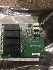 TRANE 6400-1126-03 UCP3 QUAD RELAY OUTPUT MODULE