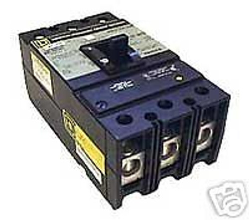 Used Square D KAL36200 3 Pole 200 amp 600 VAC Circuit Breaker