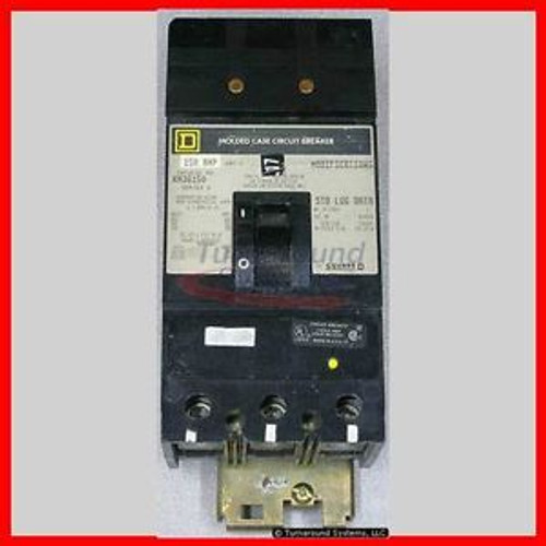 Square D KH36150-LG1 Circuit Breaker, 150 Amp, I-Line, Used