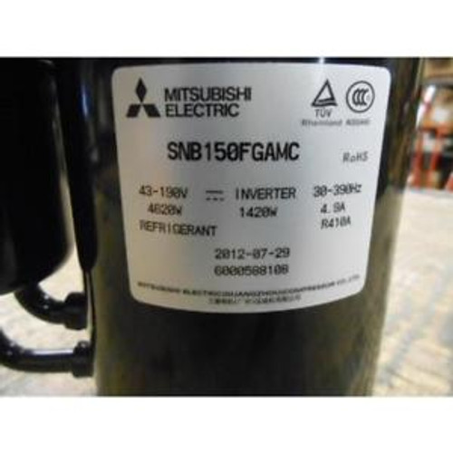 MITSUBISHI SNB150FGAMC/Y5250 REFRIGERATION DC INVERTER COMPRESSOR R410A 43-190V
