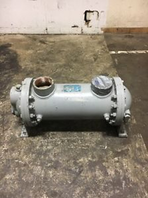 Young Radiator Co HF-S02-AP-4T-CNT-B Tube Heat Exchanger 3-3/4 ID 4-1/4 OD