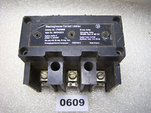 (0609) Westinghouse LFB3030MR Current Limiter