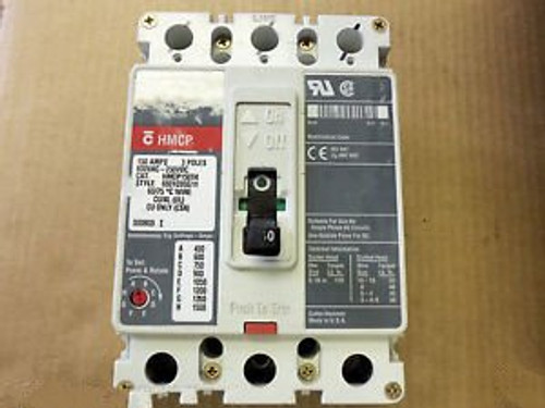 WESTINGHOUSE HMCP HMCP150T4 3 Pole 150 Amp Circuit Breaker chipped handle