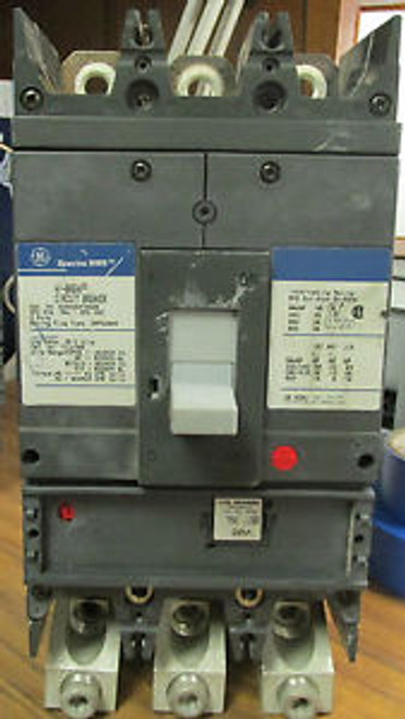 GENERAL ELECTRIC 3 POLE 400 AMP  WITH 225 A TRIP UNIT SGHA36AT0400  .....  VA-40