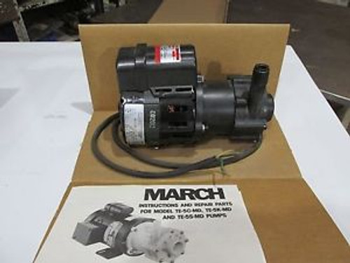 MARCH MAG DRIVE SEAL-LESS TE-5C-MD KYNAR 115V 1X 1/2