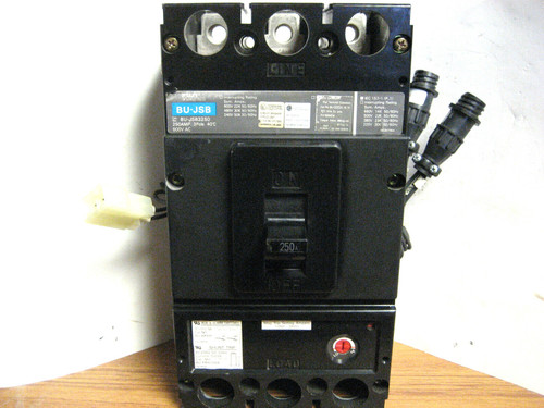 Fuji Electric  Bu-Jsb3250 3Pole 250 Amp W/Aux.& Alarm Switch & Shunt      Yb-151
