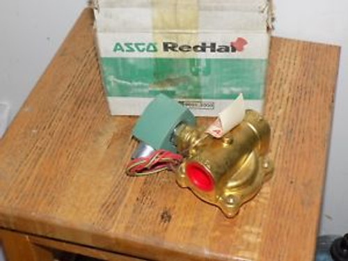 ASCO 8220G007 120V 2-WAY N/C SOLENOID VALVE 1 NPT