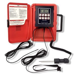 Cooper-Atkins SH66A-E Multi-Temperature 3 Zone Thermistor Instrument with 107...