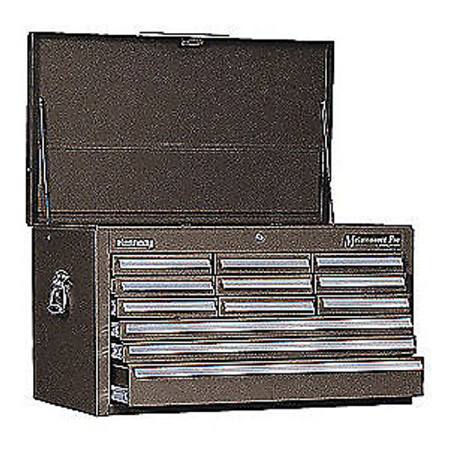 KENNEDY Steel Top Chest34 W x 20 D x 20-11/16 H 3412MPB Brown