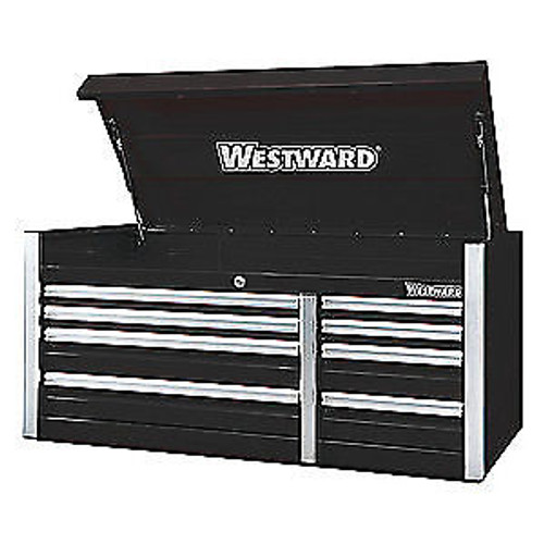 WESTWARD Steel Top ChestBlack500 lb. Load Rating 49NR87 Black