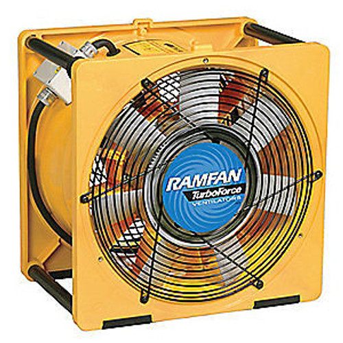 RAMFAN Conf.Sp. FanDuct 16 In1-1/2 HP115V EFi150 Yellow