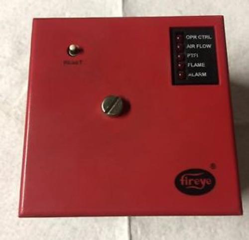 Fireye MC120R Flame Safeguard Control w/ Programmer and Amplifier Modules