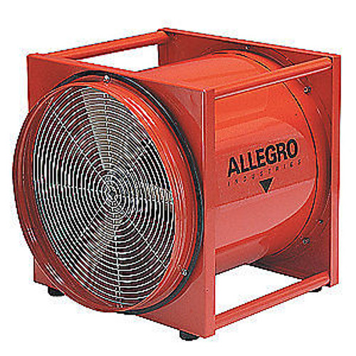 ALLEGRO Epoxy Powder Coated Conf. Sp Fan Axial 2 HP 9525-50 Orange