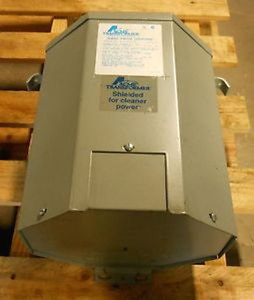 Acme Electric Single Phase General Purpose Transformer T-2-53515-3S  7.5KVA