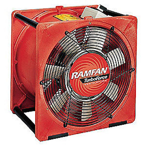 RAMFAN Smoke Eject.FanAxial16 In1-1/2HP115V EFC150 Red