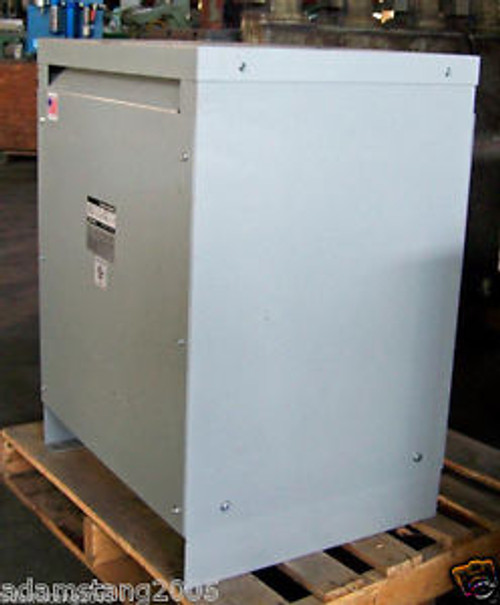 30kva transformer 3 phase 480v-208v/120v delta wye 460v 220v 440v square d sogel