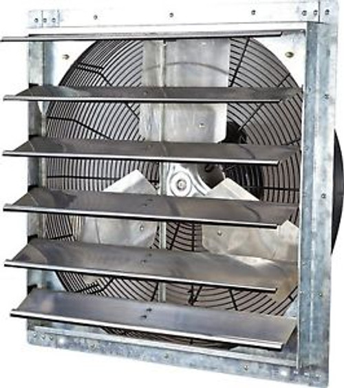 iLIVING ILG8SF24V Wall-Mounted Variable Speed Shutter Exhaust Fan 24