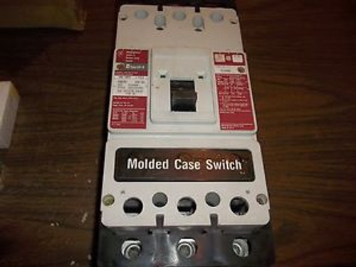 GOOD USED WESTINGHOUSE MOLDED CASE SWITCH KD3400K 400A 600VAC KD-K (ZZ2)