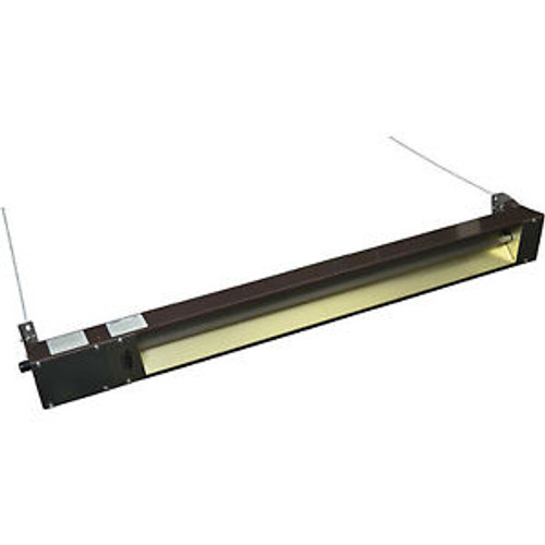 TPI Indoor/Outdoor Quartz Electric Infrared Heater 208V 3000W With Cord Brown