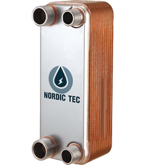 Steel Plate heat Exchanger NORDIC TEC Ba-32-50 285kW / EUROPEAN PRODUCT QUALITY