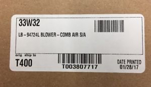 Lennox/Ducane/Armstrong Comb. Air Blower 1/20Hp 33-110V 33W32/Lb-94724L