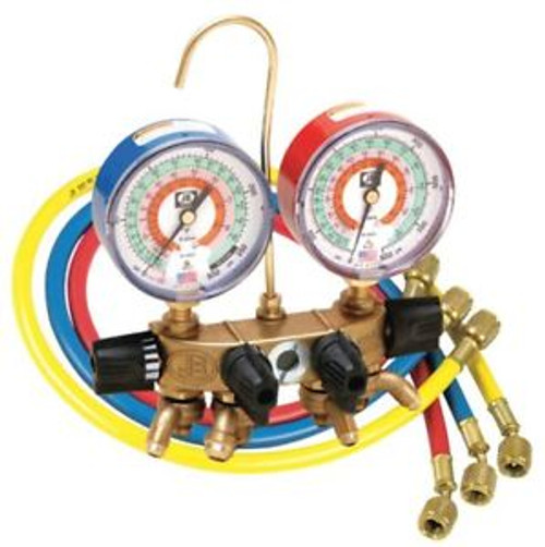 JB Industries Manifold Gauge 4-Valve - 26233