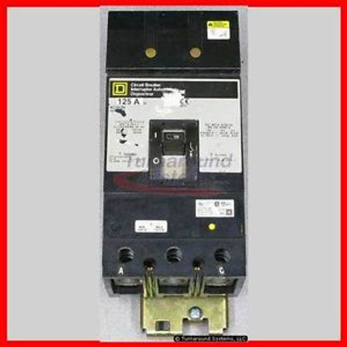 Square D KC34125-LG3 Circuit Breakers, 125 Amp, 65 kAIR