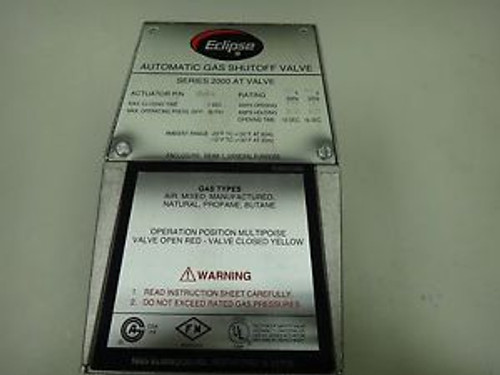 Eclipse Automatic Gas Shutoff Valve Series 2000 Actuator 15194