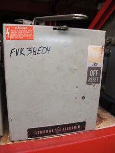 GE FVK38ED4 80 Amp Circuit Breaker Bus Plug