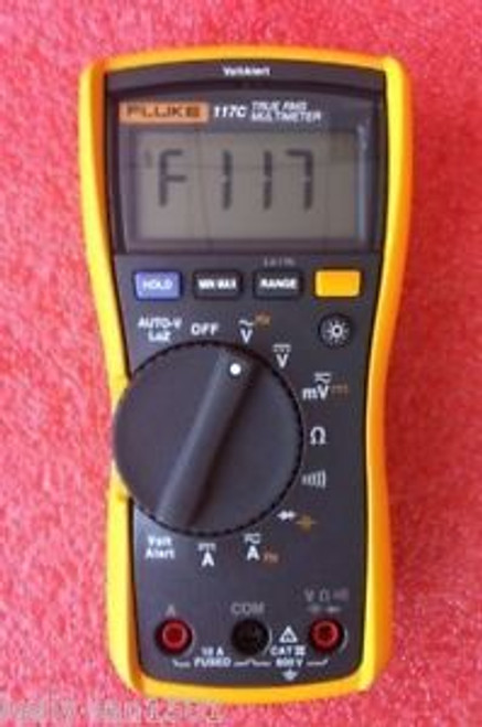 1PCS FLUKE 117C HAVC VoltAlert Backlight Multimeter Brand New