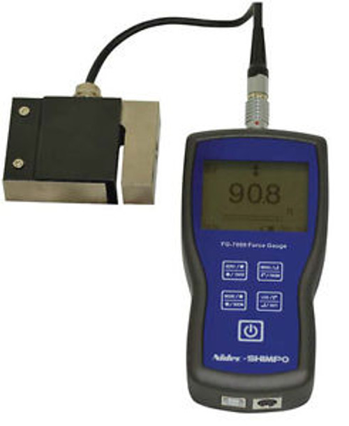 Shimpo FG-7000L-S-5 Digital Force Gauge with Remote S-Beam Load Cell