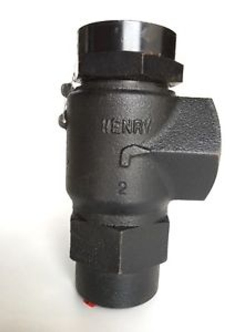 Henry 5604 1-1/4 x 1-1/2 Pressure Relief Valve Refrigerant Ammonia