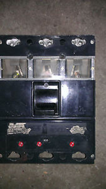 Used Westinghouse 300 amp adjustable trip breaker