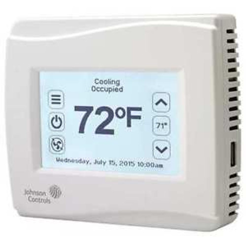 JOHNSON CONTROLS TEC3610-00-000 Thermostat9 In4 OutSensor NoDehum No