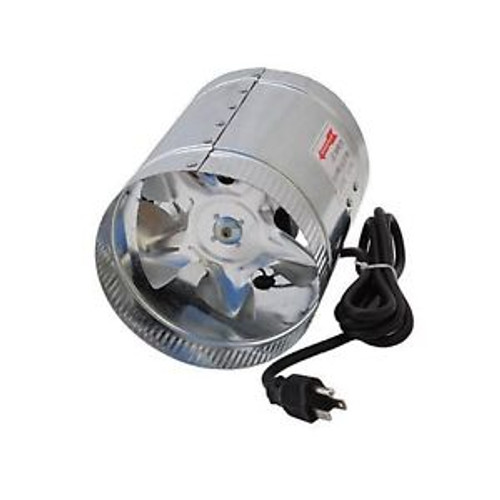 Ledwholesalers Gyo2402 6-Inch 240 Cfm Air Duct Inline Hydroponic Booster Fan