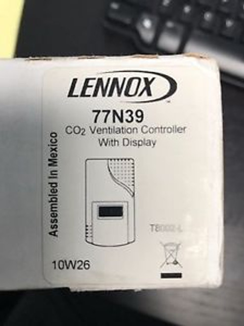 Lennox 77n39 Co2 ventilation controller LCD display thermostat new Overstock