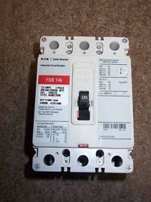 CUTLER HAMMER FDB FDB3025L 3 POLE 25 AMP BREAKER