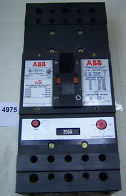 (4975) ABB Circuit Breaker UXAB718530R999 350A 3P 600V