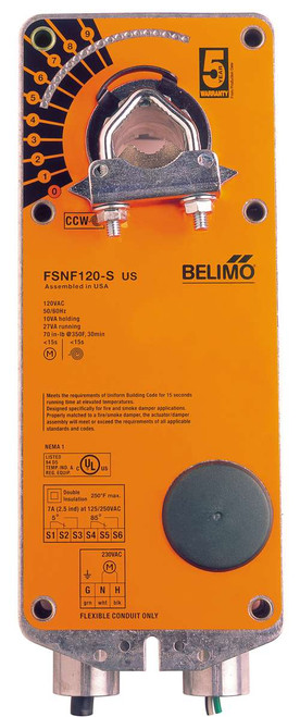 Belimo 24V 2Po Firesmokeact Flexconn OEM FSNF24-FC