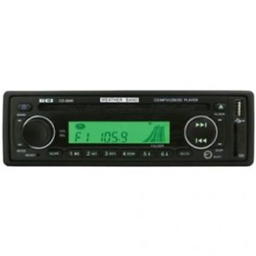 Rei Radio Cd-3000 Am/Fm/Cd/Wb Stereo Radio W/D6 Connector