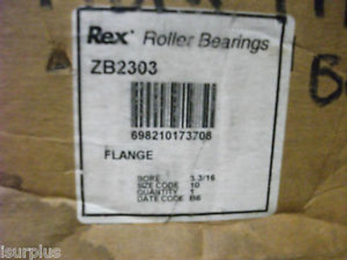 Rexnord Zb2303 Self Aligning Roller Bearings