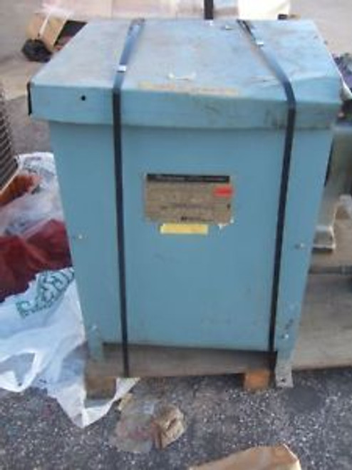 30 KVA Transformer Powerformer 223-3194 Dry 480 208/120