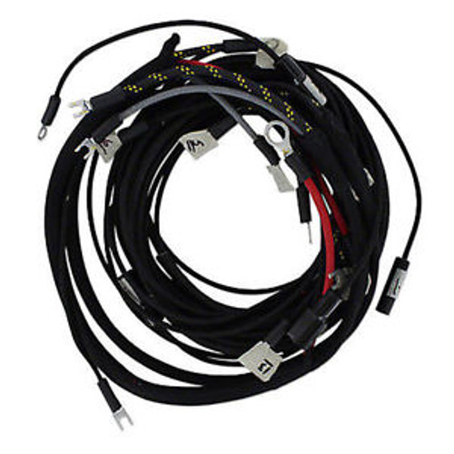 181699M91 New Tractor Wiring Harness For Massey Ferguson To30 Cotton Braided