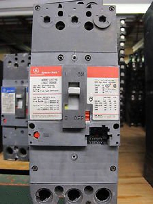 GE General Electric SFLA36AT0250 3 POLE 250 AMP 600 VOLT Circuit Breaker