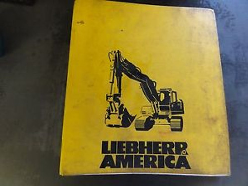 Liebherr America R925 Workshop Manual