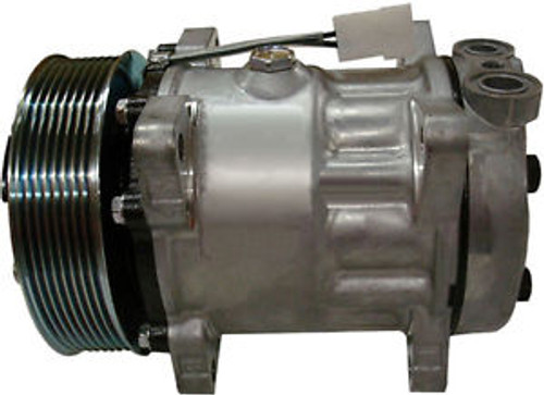 F0Nn19D629Aa Compressor Sanden Sd510 Style For Ford New Holland 5640 ++ Tractors