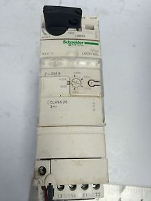 USED SCHNEIDER ELECTRIC LUCD18BL, LUB32 24V CLASS 20   CIRCUIT BREAKER GA