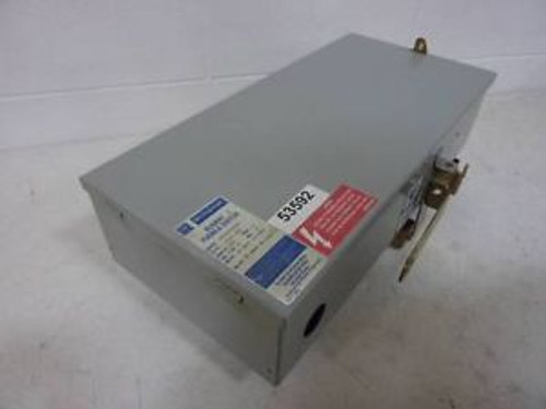 Westinghouse 30 Amp Fusible Switch ITAP 362 53592